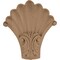 Ekena Millwork 5 1/4"W x 2"D x 6 1/2"H Medium Acanthus in Shell Corbel, Alder COR05X01X06SHAL - alternate 1